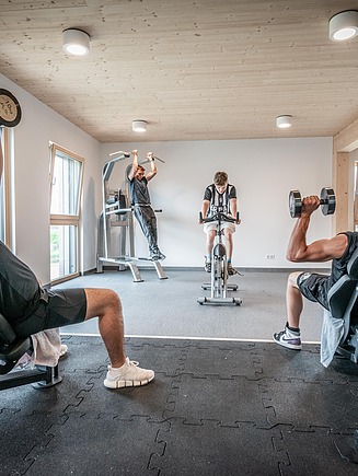 Foto Fitnessraum für Lehrlinge
